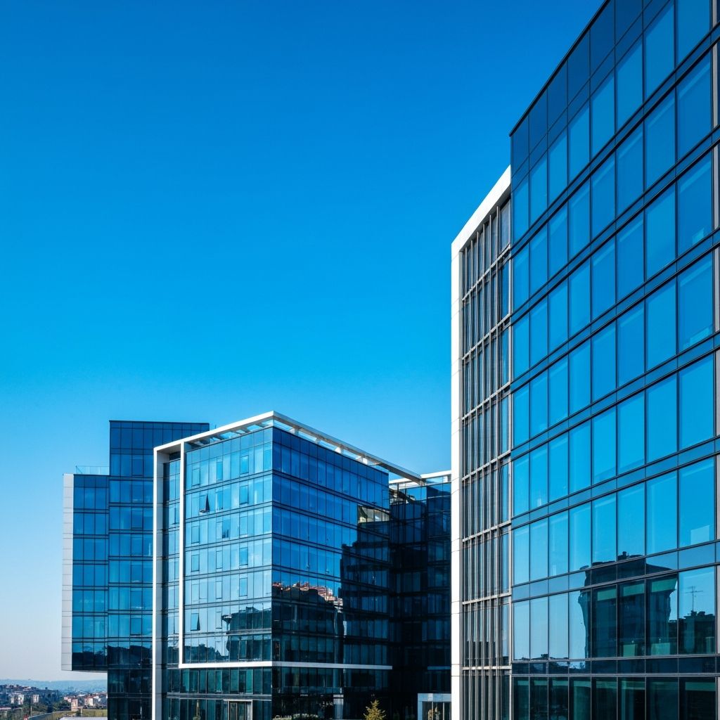 Modern kurumsal ofis binası