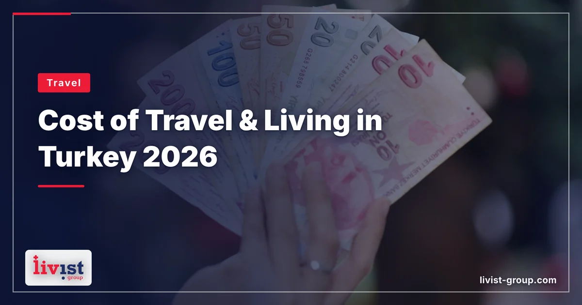 Cost of Travel & Living in Turkey 2026: Real Numbers in Lira and Dollars